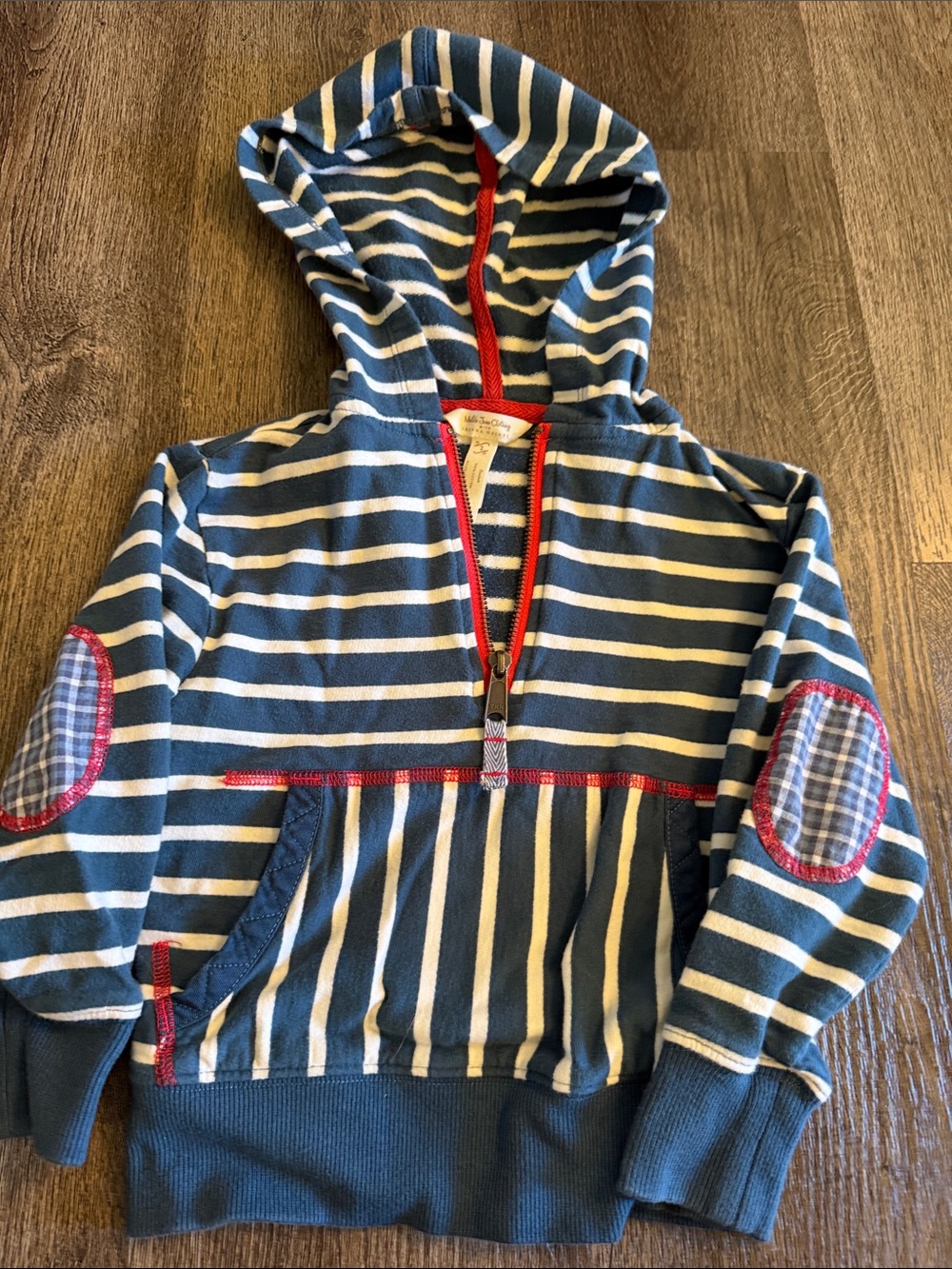 Matilda Jane + Joanna Gaines Striped Zip Up Sweater